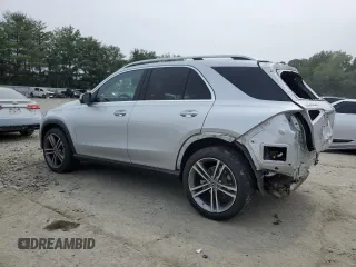 2020 Mercedes-Benz GLE 350 with VIN 4JGFB4KB0LA199507, listed as a Copart auction lot 60593545 with 39,483 mi miles and Salvage title. Bid and sale history available at DreamBid. Image 2.