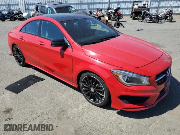 2016 Mercedes-Benz CLA 250 with VIN WDDSJ4EB5GN365624, listed as a Copart auction lot 66750223 with 64,752 mi miles and . Bid and sale history available at DreamBid. Image 4.