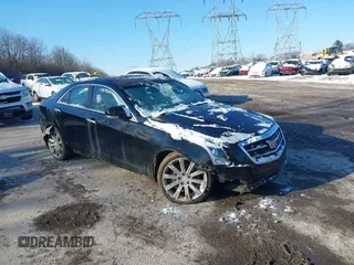 2016 Cadillac ATS Sedan Luxury Collection AWD with VIN 1G6AH5RX1G0148343, listed as a IAAI auction lot 41328450 with 71,302 mi miles. Bid and sale history available at carsss.com. Image 1.