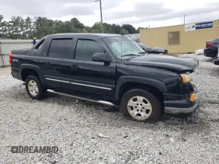 2006 Chevrolet Avalanche Z71 with VIN 3GNEK12Z46G235871, listed as a Copart auction lot 69469594 with 0 mi miles and Salvage Title. Bid and sale history available at carsss.com. Image 4.