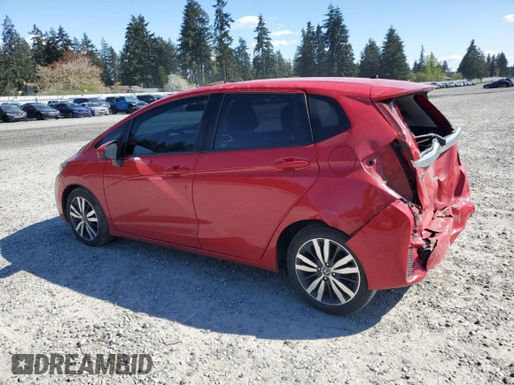 2015 Honda Fit EX-L with VIN 3HGGK5H82FM733495, listed as a Copart auction lot 53849905 with 163,483 mi miles and Salvage Title. Bid and sale history available at DreamBid. Image 2.