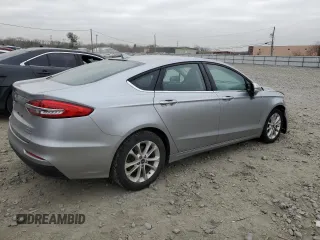 2020 Ford Fusion Hybrid SEL with VIN 3FA6P0MU8LR158261, listed as a Copart auction lot 49091385 with 0 mi miles and Salvage Title. Bid and sale history available at carsss.com. Image 3.