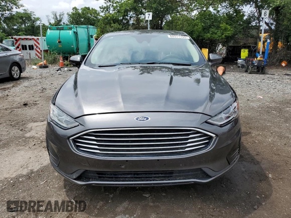 2020 Ford Fusion SE with VIN 3FA6P0HD9LR165097, listed as a Copart auction lot 64511705 with 44,336 mi miles and Salvage title. Bid and sale history available at DreamBid. Image 5.