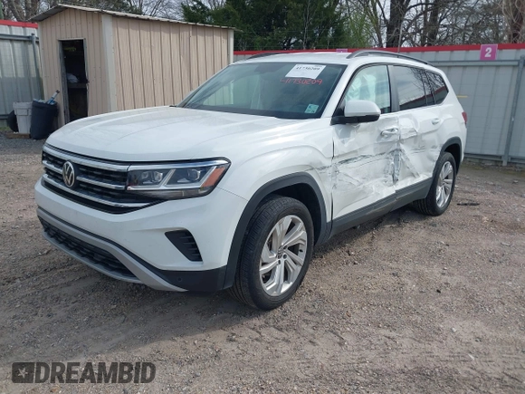 2023 Volkswagen Atlas SE with VIN 1V2WP2CA1PC514131, listed as a IAAI auction lot 41730209 with 37,277 mi miles and . Bid and sale history available at DreamBid. Image 17.