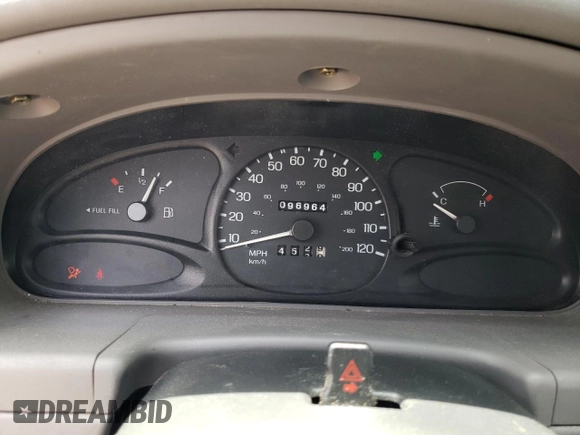 2001 Ford Escort Fleet with VIN 3FAFP13P61R106089, listed as a Copart auction lot 61732225 with 96,964 mi miles and Salvage title. Bid and sale history available at DreamBid. Image 9.