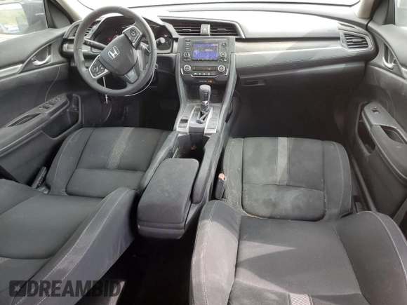2020 Honda Civic LX with VIN 19XFC2F65LE019406, listed as a Copart auction lot 53337745 with 54,954 mi miles and Non Repairable. Bid and sale history available at DreamBid. Image 8.