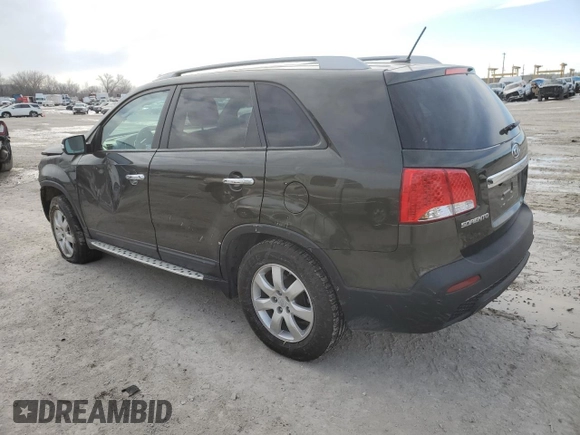 2011 Kia Sorento LX with VIN 5XYKT4A18BG171140, listed as a Copart auction lot 42165025 with 184,804 mi miles and Salvage Title. Bid and sale history available at carsss.com. Image 2.