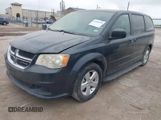 2013 Dodge Grand Caravan SE with VIN 2C4RDGBG0DR641272, listed as a IAAI auction lot 42046978 with 159,342 mi miles and . Bid and sale history available at DreamBid. Image 2.