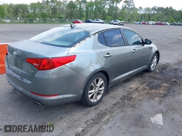 2013 Kia Optima LX with VIN 5XXGM4A77DG161195, listed as a IAAI auction lot 42241468 with 291,814 mi miles and . Bid and sale history available at carsss.com. Image 4.