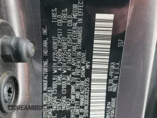 2012 Toyota Sienna XLE AAS with VIN 5TDYK3DC0CS251735, listed as a Copart auction lot 62208805 with 217,504 mi miles and Clean title. Bid and sale history available at DreamBid. Image 13.
