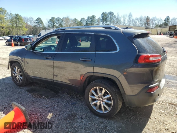 2014 Jeep Cherokee Limited with VIN 1C4PJLDB6EW226055, listed as a Copart auction lot 49098355 with 101,487 mi miles and Salvage Title. Bid and sale history available at carsss.com. Image 2.