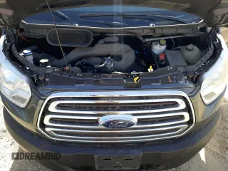 2017 Ford Transit Passenger XL with VIN 1FBVU4XM6HKA88289, listed as a Copart auction lot 79140524 with 90,702 mi miles and Salvage Title. Bid and sale history available at DreamBid. Image 12.