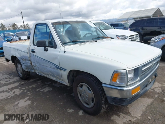 1992 Toyota Pickup DLX z VIN 4TARN81PXNZ004395, wystawiony jako IAAI lot #41729264 z przebiegiem 137 289 mil mil oraz . Historia ofert i sprzedaży dostępna na DreamBid. Obrazek 1.