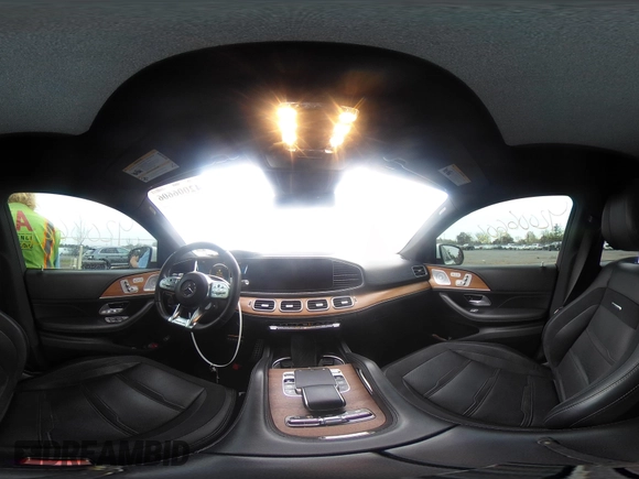 2021 Mercedes-Benz GLE 53 AMG with VIN 4JGFD6BB6MA250046, listed as a IAAI auction lot 42006606 with 65,198 mi miles and . Bid and sale history available at DreamBid. Image 18.