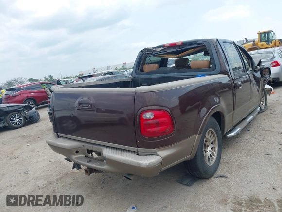 2003 Ford F-150 XLT with VIN 1FTRW07633KB16656, listed as a IAAI auction lot 42052141 with Not Provided miles. Bid and sale history available at carsss.com. Image 4.
