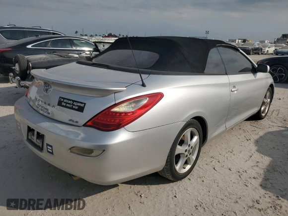 2008 Toyota Solara SE with VIN 4T1FA38P98U158007, listed as a Copart auction lot 76502984 with 173,803 mi miles and Salvage Title. Bid and sale history available at DreamBid. Image 3.