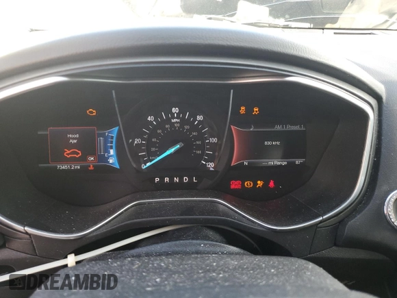 2016 Ford Fusion Titanium with VIN 3FA6P0SU1GR316318, listed as a Copart auction lot 56244015 with 73,451 mi miles and Salvage title. Bid and sale history available at DreamBid. Image 9.