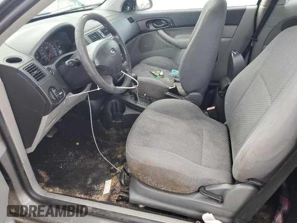 2005 Ford Focus S with VIN 3FAFP31N85R145706, listed as a Copart auction lot 52822925 with Not Provided miles and Clean Title. Bid and sale history available at carsss.com. Image 7.
