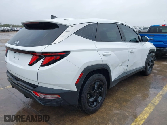 2024 Hyundai Tucson SE with VIN 5NMJA3DE4RH299305, listed as a IAAI auction lot 41200216 with 14,998 mi miles and . Bid and sale history available at DreamBid. Image 4.