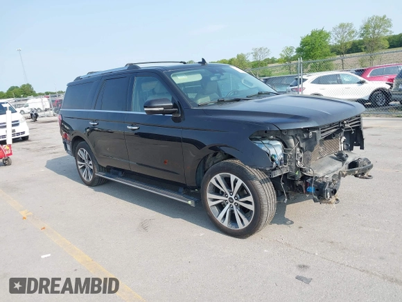 2021 Ford Expedition Max Limited with VIN 1FMJK2AT8MEA74337, listed as a IAAI auction lot 42389166 with 148,996 mi miles and . Bid and sale history available at DreamBid. Image 1.
