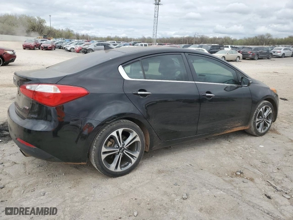2015 Kia Forte EX with VIN KNAFZ4A88F5349475, listed as a Copart auction lot 50986245 with 88,178 mi miles and Salvage Title. Bid and sale history available at carsss.com. Image 3.