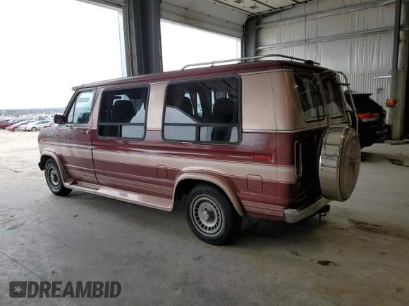1989 Ford Econoline Cargo with VIN 1FDEE14H4KHC07245, listed as a Copart auction lot 51862145 with 911,092 mi miles and Salvage Title. Bid and sale history available at DreamBid. Image 2.