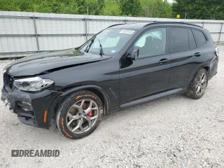 2021 BMW X3 sDrive30i z VIN 5UXTY3C08M9E13337, wystawiony jako Copart lot #54330145 z przebiegiem Nie podano mil oraz Szkody całkowita. Historia ofert i sprzedaży dostępna na DreamBid. Obrazek 1.