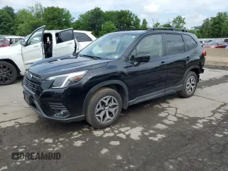 2024 Subaru Forester Premium с VIN JF2SKACC5RH502324, выставлен на аукционе Copart как лот 62262965 с пробегом 8 292 миль миль и Списание • Salvage title. История ставок и продаж доступна на DreamBid. Изображение 1.