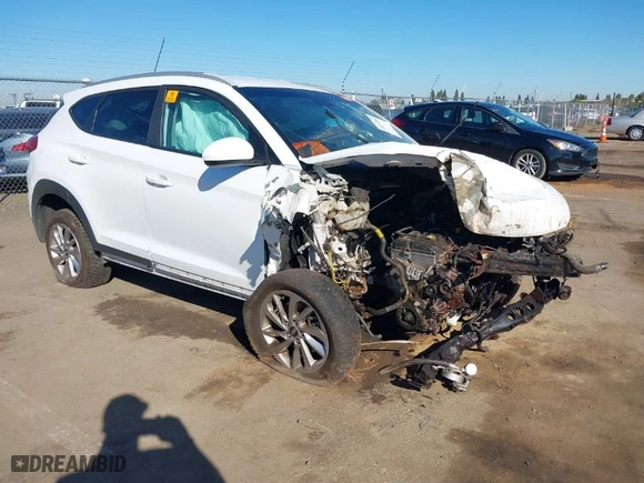 2018 Hyundai Tucson SEL with VIN KM8J3CA42JU708190, listed as a IAAI auction lot 41871486 with 1 mi miles. Bid and sale history available at carsss.com. Image 1.