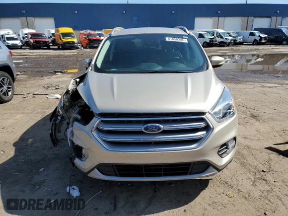 2017 Ford Escape Titanium with VIN 1FMCU9JD0HUD39896, listed as a Copart auction lot 51850205 with 64,722 mi miles and Clean Title. Bid and sale history available at carsss.com. Image 5.