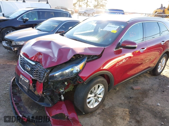 2020 Kia Sorento LX with VIN 5XYPG4A32LG680556, listed as a IAAI auction lot 40864369 with 78,983 mi miles. Bid and sale history available at carsss.com. Image 6.
