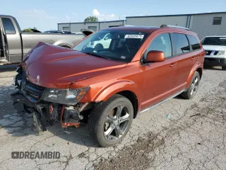 2014 Dodge Journey Crossroad with VIN 3C4PDCGG4ET277848, listed as a Copart auction lot 62835675 with Not provided miles and Salvage title. Bid and sale history available at DreamBid. Image 1.