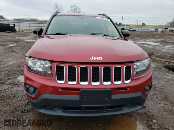 2015 Jeep Compass Sport with VIN 1C4NJCBB1FD118529, listed as a Copart auction lot 46229093 with 35,364 mi miles. Bid and sale history available at carsss.com. Image 5.