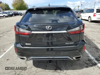 2017 Lexus RX with VIN 2T2BZMCAXHC118810, listed as a Copart auction lot 43103803 with 62,227 mi miles. Bid and sale history available at carsss.com. Image 6.