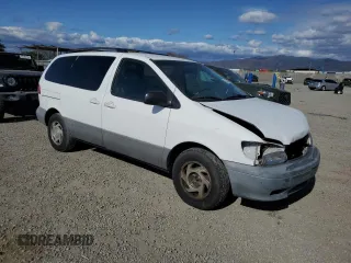 2003 Toyota Sienna LE with VIN 4T3ZF13C63U552667, listed as a Copart auction lot 53516655 with 199,846 mi miles and Salvage Title. Bid and sale history available at carsss.com. Image 4.