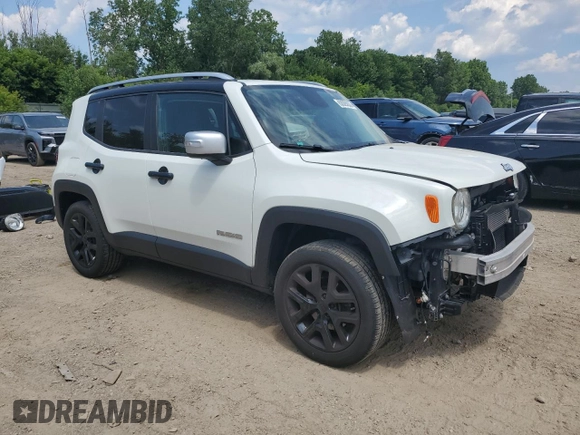 2017 Jeep Renegade Limited z VIN ZACCJBDB3HPF21091, wystawiony jako Copart lot #63025005 z przebiegiem 84 142 mil mil oraz Czysty tytuł • Clean title. Historia ofert i sprzedaży dostępna na DreamBid. Obrazek 4.