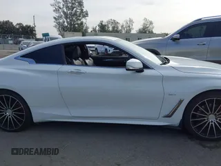 2018 Infiniti Q60 Luxe with VIN JN1CV7EK6JM200248, listed as a IAAI auction lot 41383059 with 55,459 mi miles and . Bid and sale history available at carsss.com. Image 12.