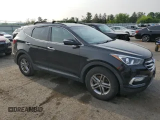 2018 Hyundai Santa Fe 2.4L with VIN 5NMZUDLB6JH099571, listed as a Copart auction lot 60960385 with 147,004 mi miles and Salvage title. Bid and sale history available at DreamBid. Image 4.