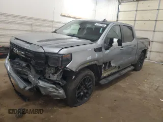 2023 GMC Sierra 1500 Elevation z VIN 1GTPUCEK3PZ203615, wystawiony jako Copart lot #57771505 z przebiegiem 18 086 mil mil oraz Szkoda całkowita • Salvage title. Historia ofert i sprzedaży dostępna na DreamBid. Obrazek 1.
