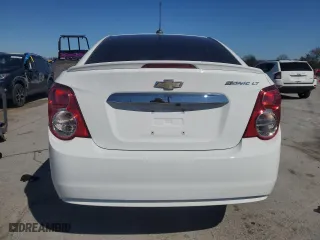 2016 Chevrolet Sonic LT with VIN 1G1JC5SHXG4162676, listed as a Copart auction lot 49361545 with 46,883 mi miles and Salvage Title. Bid and sale history available at carsss.com. Image 6.