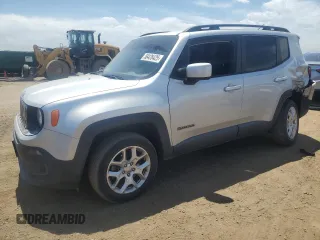 2017 Jeep Renegade Altitude with VIN ZACCJBBB5HPF33696, listed as a Copart auction lot 58428425 with 109,230 mi miles and Salvage title. Bid and sale history available at DreamBid. Image 1.
