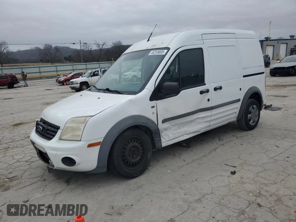 2011 Ford Transit Connect XLT with VIN NM0LS7BN8BT044173, listed as a Copart auction lot 44245605 with 226,334 mi miles and Salvage title. Bid and sale history available at DreamBid. Image 1.