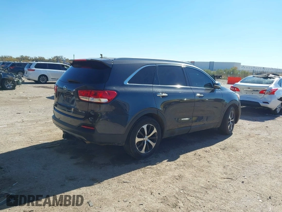 2018 Kia Sorento EX with VIN 5XYPH4A52JG384044, listed as a IAAI auction lot 40906245 with 109,389 mi miles and . Bid and sale history available at DreamBid. Image 4.