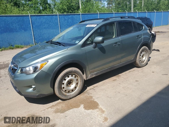 2014 Subaru Crosstrek Premium with VIN JF2GPACC9E8239384, listed as a Copart auction lot 60400115 with 93,183 mi miles and Salvage title. Bid and sale history available at DreamBid. Image 1.