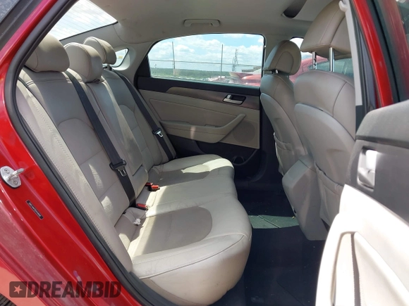 2016 Hyundai Sonata Sport with VIN 5NPE34AF5GH418008, listed as a IAAI auction lot 42233479 with 120,488 mi miles and . Bid and sale history available at DreamBid. Image 8.