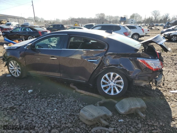 2015 Buick LaCrosse Leather with VIN 1G4GB5G32FF288997, listed as a Copart auction lot 49688495 with 0 mi miles and Salvage Title. Bid and sale history available at carsss.com. Image 2.