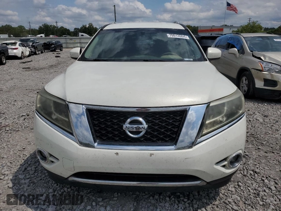 2014 Nissan Pathfinder SL z VIN 5N1AR2MN5EC716843, wystawiony jako Copart lot #70013904 z przebiegiem 198 597 mil mil oraz Czysty tytuł • Clean title. Historia ofert i sprzedaży dostępna na DreamBid. Obrazek 5.
