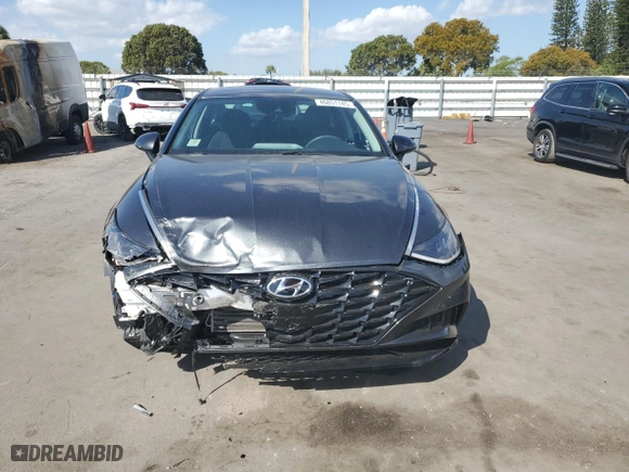 2023 Hyundai Sonata SEL with VIN KMHL64JA7PA290490, listed as a Copart auction lot 46851145 with 18,845 mi miles and Non Repairable. Bid and sale history available at carsss.com. Image 5.