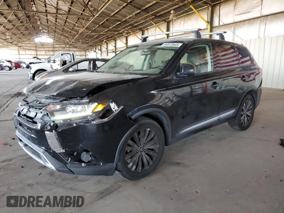 2020 Mitsubishi Outlander ES with VIN JA4AD2A32LZ011606, listed as a Copart auction lot 64972645 with 75,271 mi miles and Clean title. Bid and sale history available at DreamBid. Image 1.