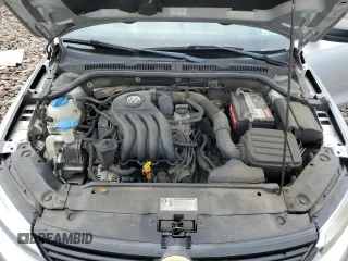 2012 Volkswagen Jetta Sedan S w/Sunroof with VIN 3VW2K7AJ8CM347657, listed as a Copart auction lot 49999095 with 132,345 mi miles and Salvage Title. Bid and sale history available at carsss.com. Image 11.